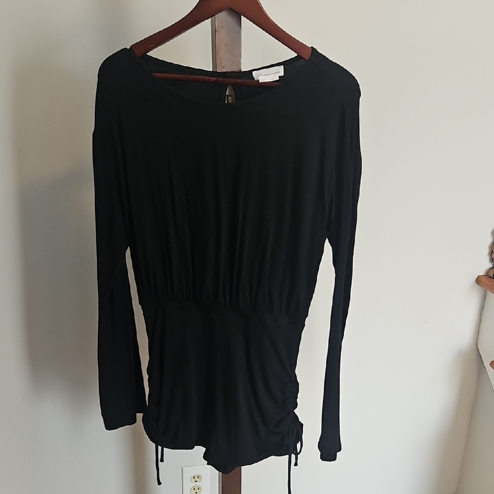Lovers + Friends Black Long Sleeve Top Womens Size S